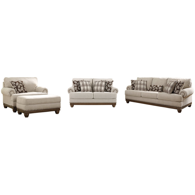 Signature Design by Ashley Harleson 4 Piece Living Room Set & Reviews